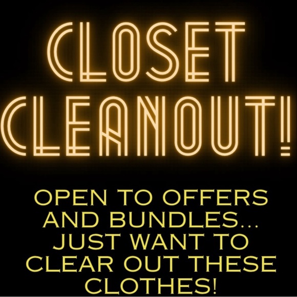 ❤️‍🔥 Closet clean out! ❤️‍🔥 - Picture 1 of 1